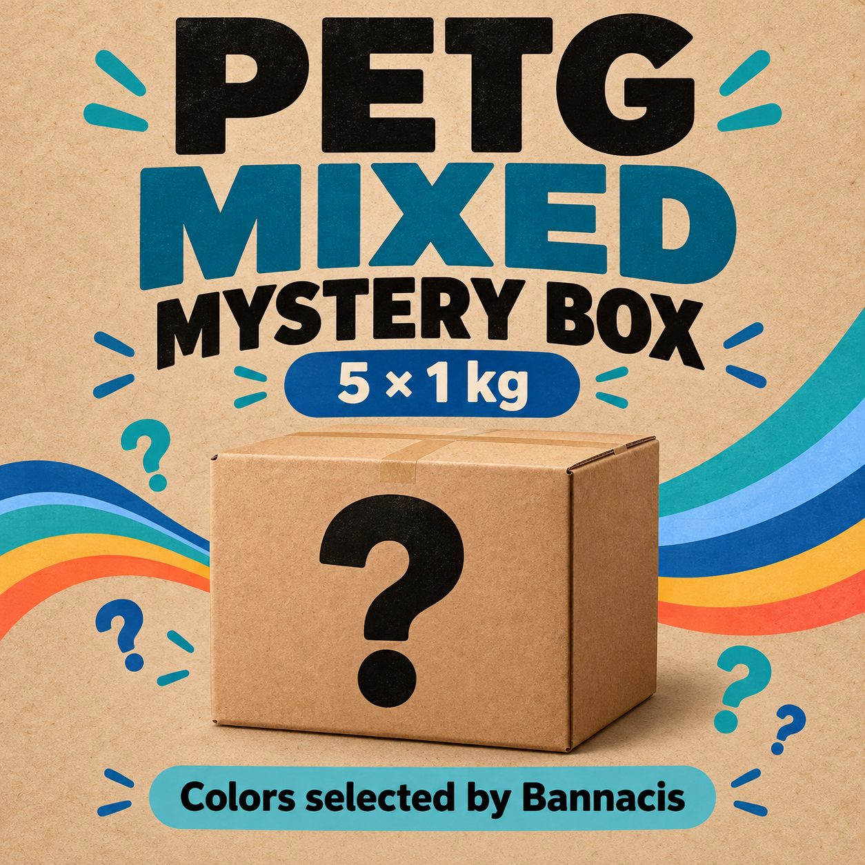 Bannacis PETG Mixed Mystery Box - 5 kg